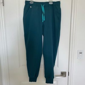 FIGS Mens Caribbean Blue Tansen Jogger Scrub Pants // Size: Small/Short